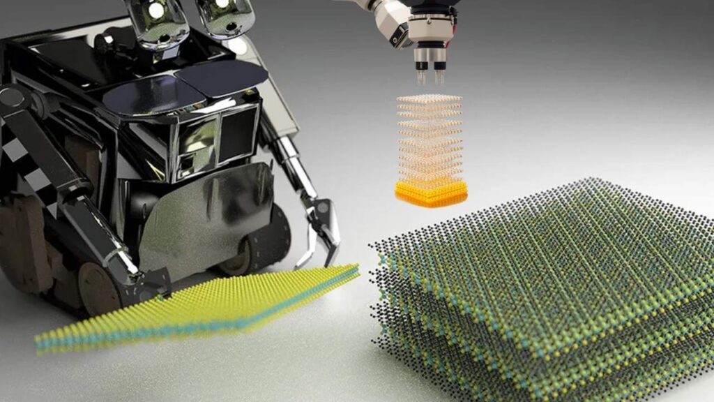 Robotic Automation Enhances Scalability of 2D Materials for Electronic Devices 3 Automated Assembly of Van der Waals Heterostructures