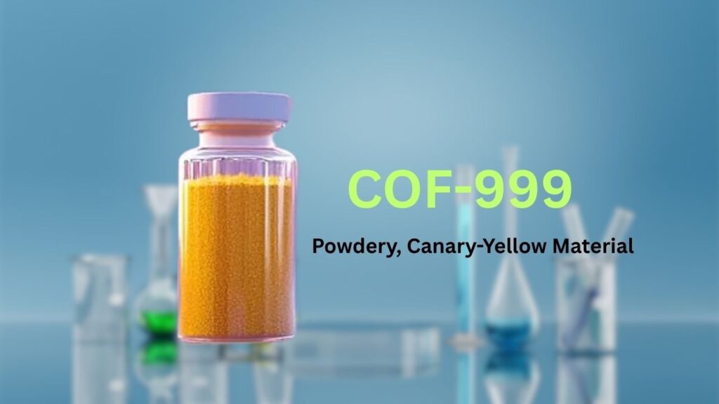 Metal-Organic Framework COF-999 Identified As Breakthrough In CO₂ Capture From Air 2 COF-999
