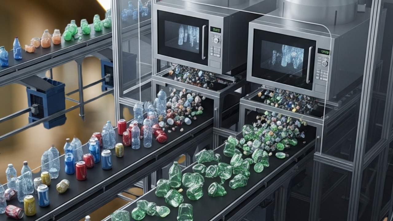 How Microwaves May Be the Future of High-Speed Recycling