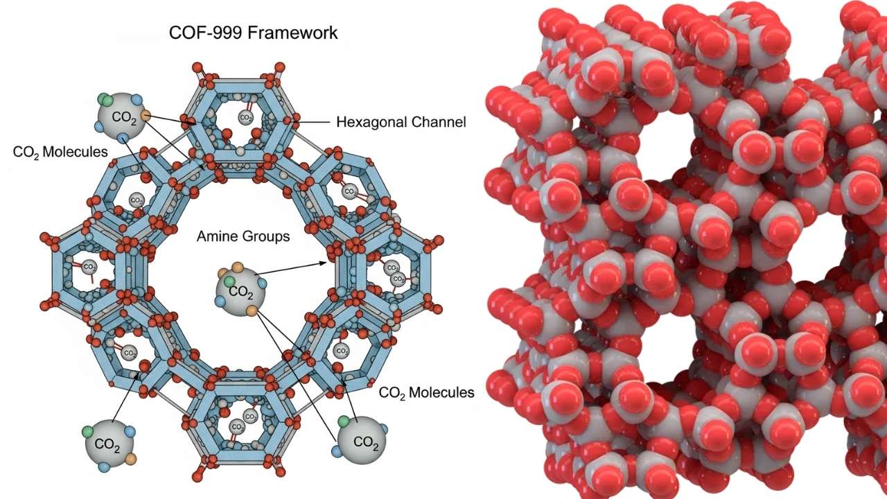Metal-Organic Framework COF-999