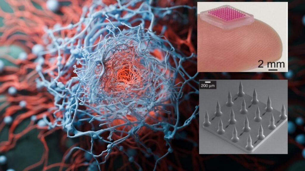 Nano-Needle Biopsy Patch Could Replace Painful Tumor Sampling With Cellular Precision