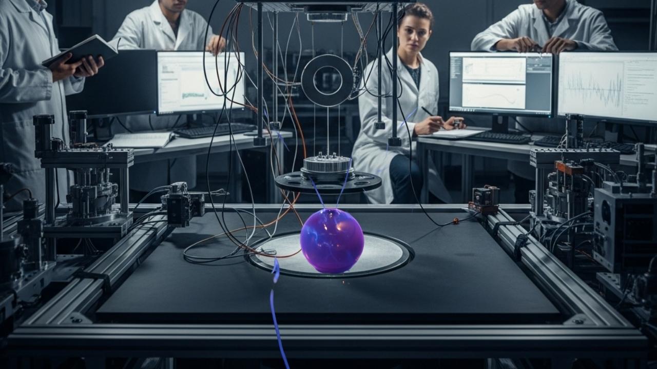 Scientists Use a Levitating Magnet to Search for Dark Matter