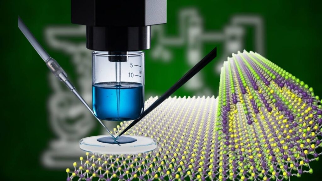 Simple Chemical Solution Produces Ultra-Thin Materials With Powerful Electronic Properties 1 Simple Chemical Solution Produces Ultra-Thin Materials With Powerful Electronic Properties