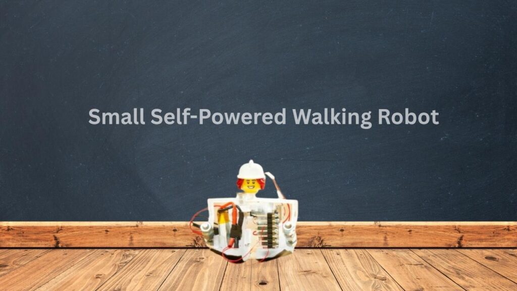 Small Self-Powered Walking Robot Achieves New Movement Benchmark