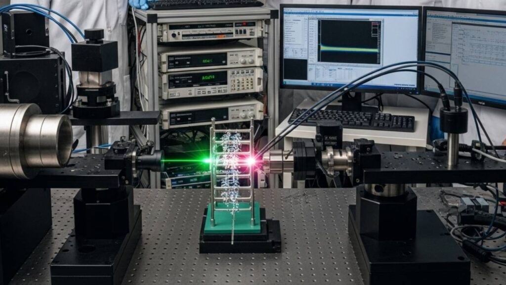 The Technique Symmetry Breaking via Laser Pulses