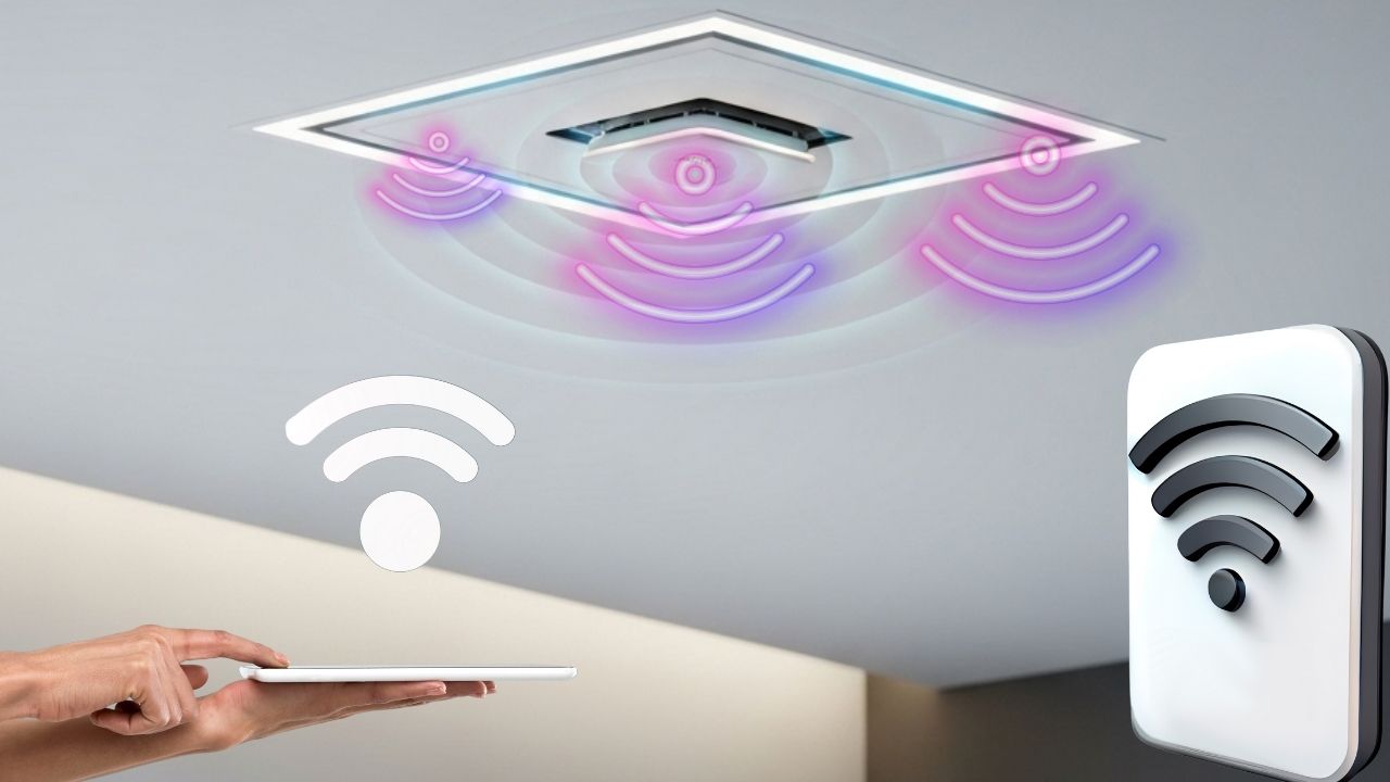 Wi-Fi Through the Ceiling Enhances Indoor Connectivity