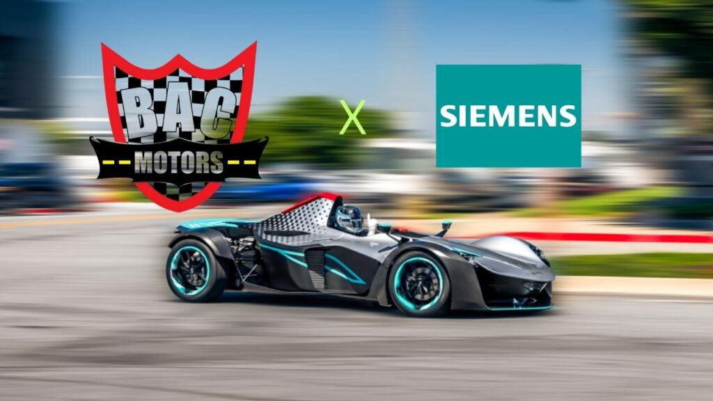 BAC Partners With Siemens to Build World’s First Road-Legal Mono Supercar