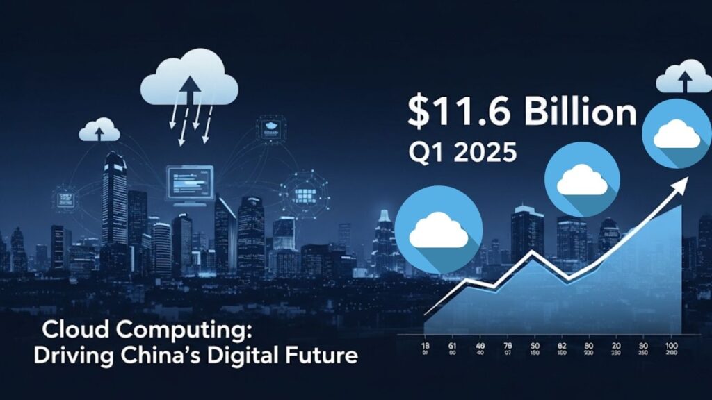 China’s Cloud Computing Market Hits $11.6 Billion in Q1 2025, Showing Steady Momentum 1 China’s Cloud Computing Market Hits $11.6 Billion in Q1 2025