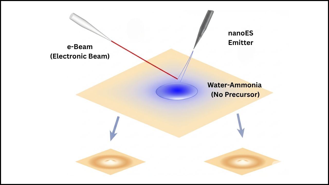 Electron Beams Now Sculpt Copper at the Nanoscale