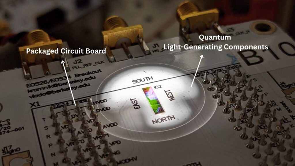First Electronic–Photonic Quantum Chip Built Using Commercial Foundry Technology 1 First Electronic–Photonic Quantum Chip