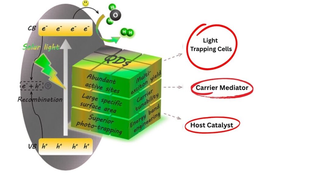 Quantum Dots Unlock Cleaner, Faster Energy Reactions in Groundbreaking Study 3 How Do Quantum Dots Work as Photocatalysts
