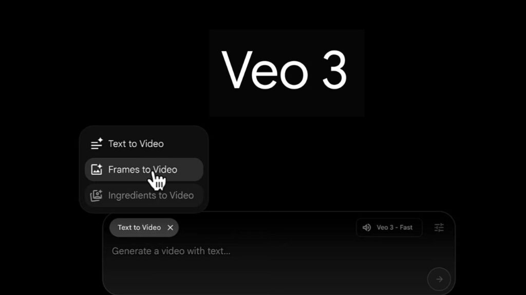 Google Adds Powerful Image-to-Video Generation Capabilities to Veo 3 3 Input Stage
