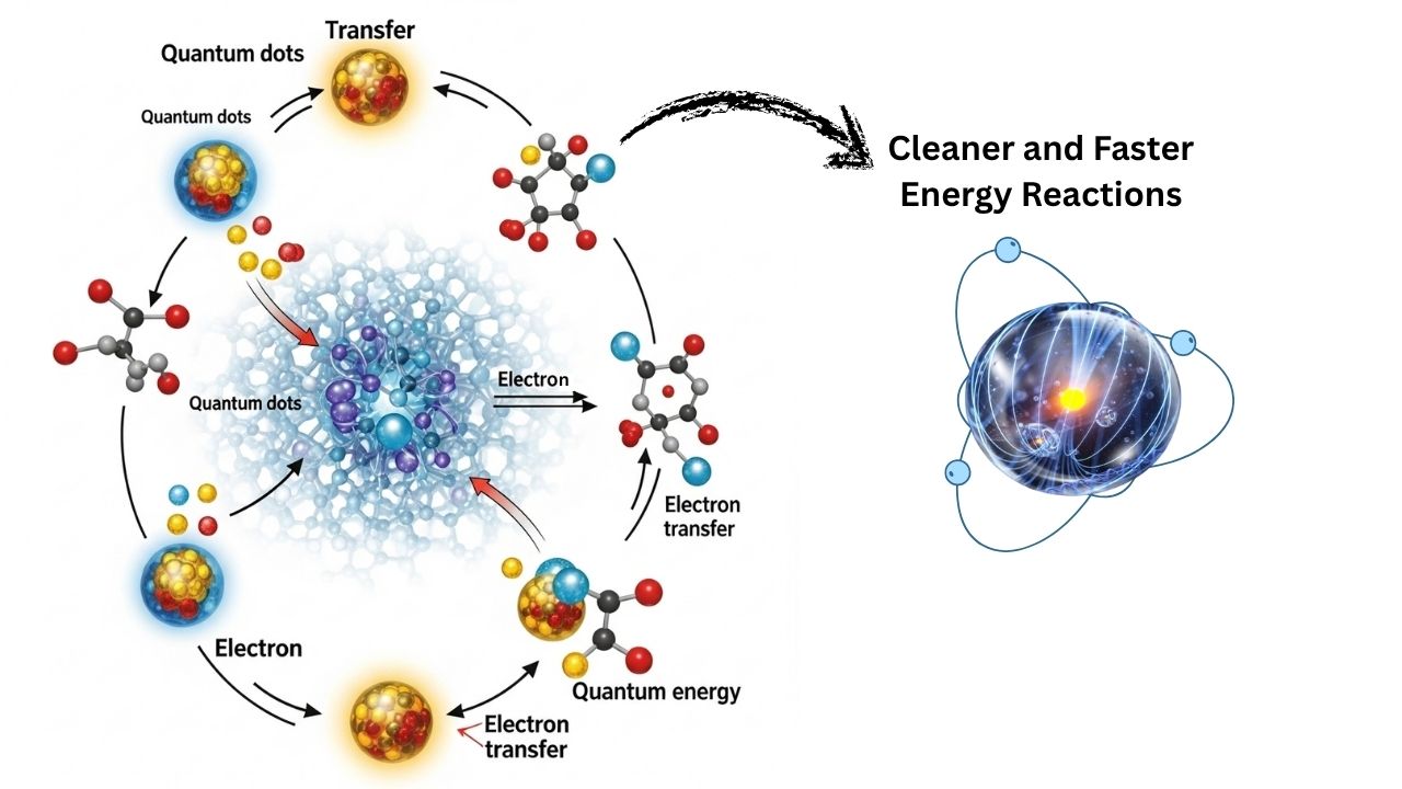 Quantum Dots Unlock Cleaner, Faster Energy Reactions
