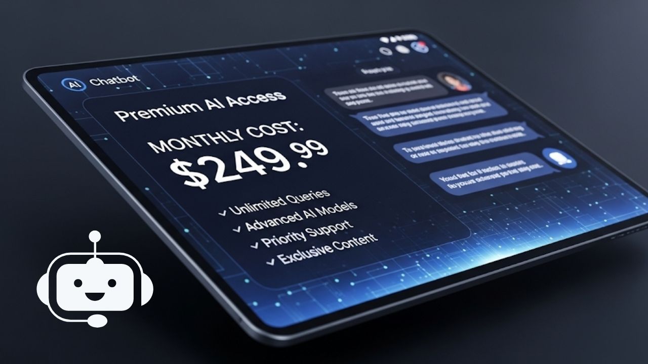 Why Are Some AI Chatbot Subscriptions Over $200