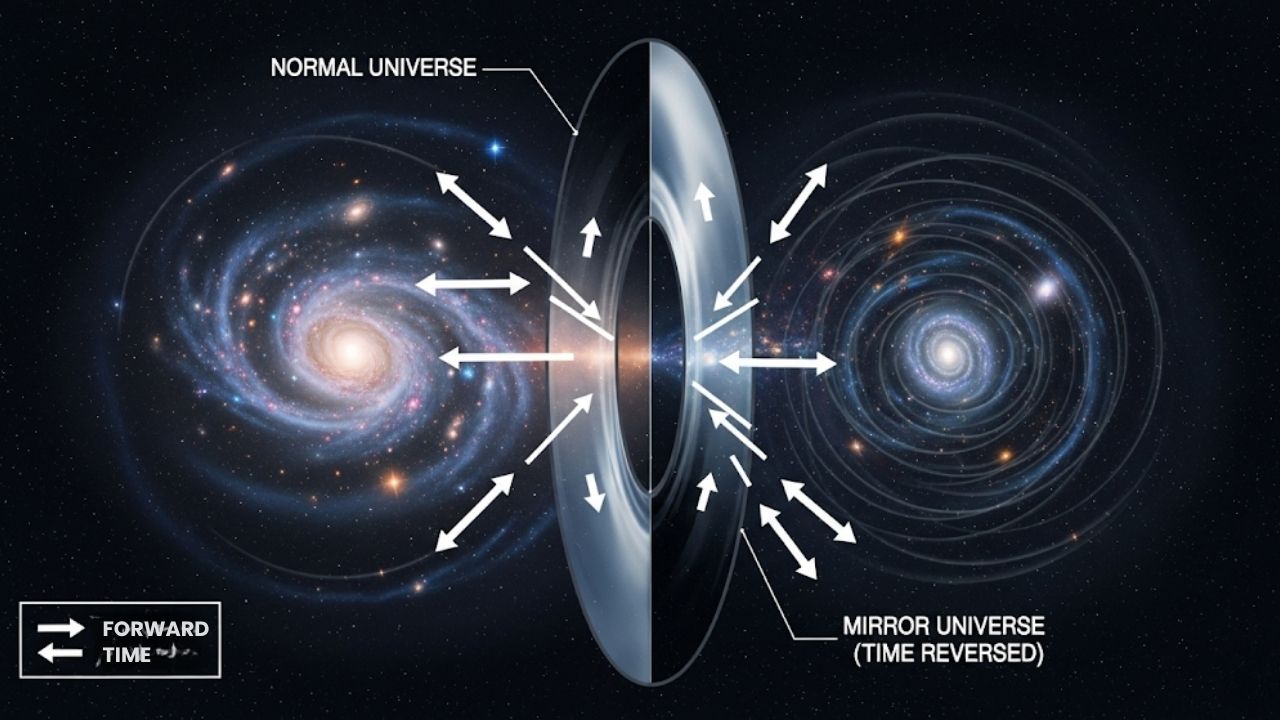 A Mirror Universe Might Be Warping Our Gravity