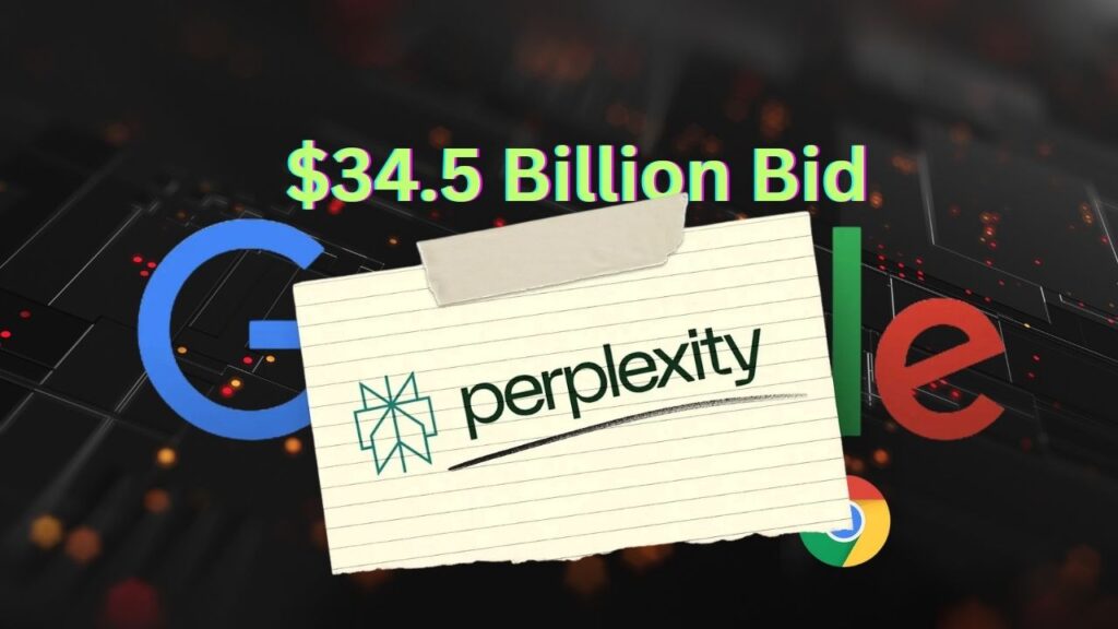 AI Start-Up Perplexity’s Bold $34.5 Billion Bid to Acquire Google Chrome