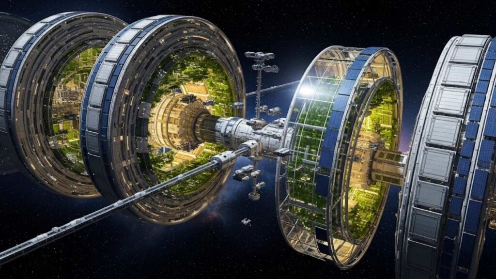 Chrysalis Starship: Carrying Up to 2,400 Humans on a One-Way Mission to Alpha Centauri 3 Artificial Gravity and Rotating Habitat Shells