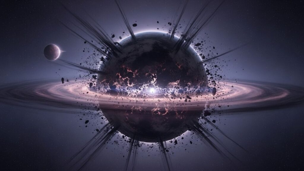 Dark Matter Inside Gas Giants Could Turn Into Black Holes, Scientists Warn 1 Dark Matter Inside Gas Giants Could Turn Into Black Holes