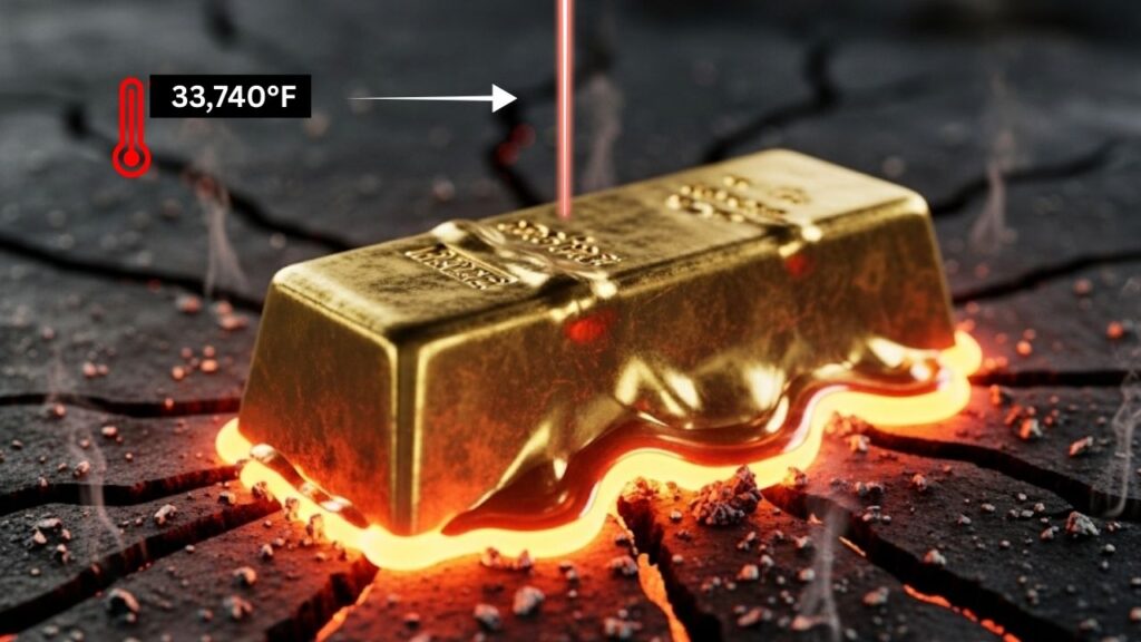 Gold Survives 33,740°F