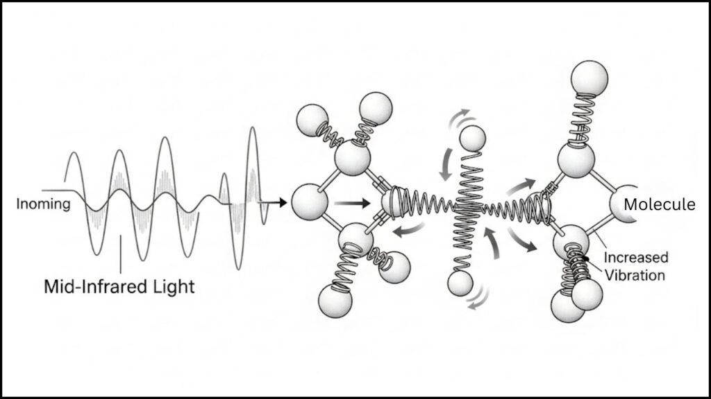 Breakthrough Mid-Infrared Light Trick Boosts Proton Flow In Ceramics: A Game-Changer for Energy Technology 3 How Does the Mid-Infrared Light Trick Work