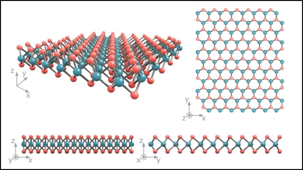 MoS2 crystal 