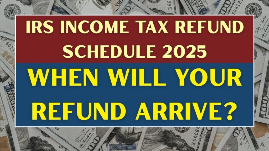 IRS Income Tax Refund Schedule 2025