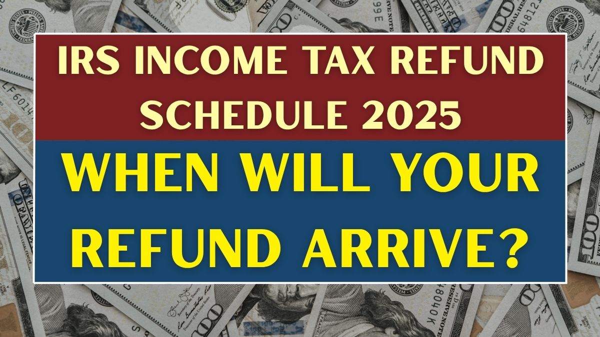 IRS Income Tax Refund Schedule 2025